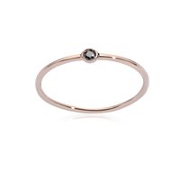 Ringe Burato Dame Solitaire in Gold Diamante 0.03 Ct CA396 - CA396-51